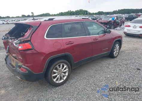 2014 Jeep Cherokee Limited from USA, damaged, VIN 1C4PJLDSXEW279275